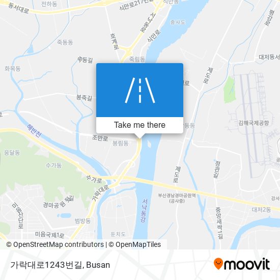가락대로1243번길 map