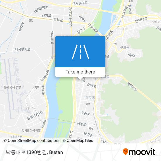 낙동대로1390번길 map