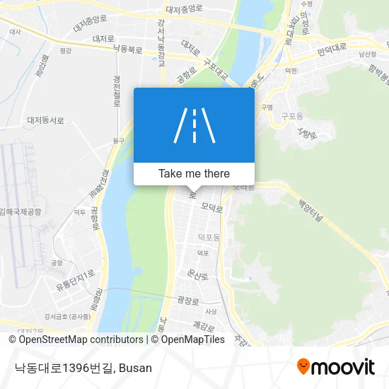 낙동대로1396번길 map