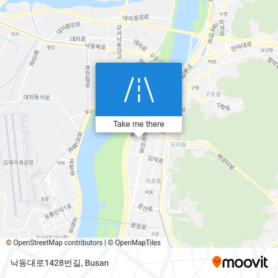 낙동대로1428번길 map