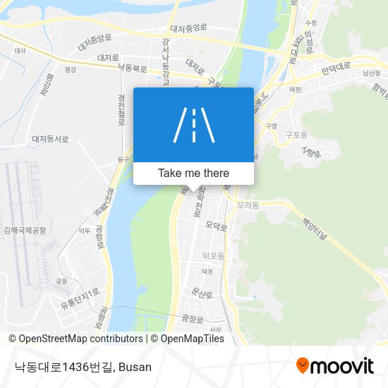 낙동대로1436번길 map
