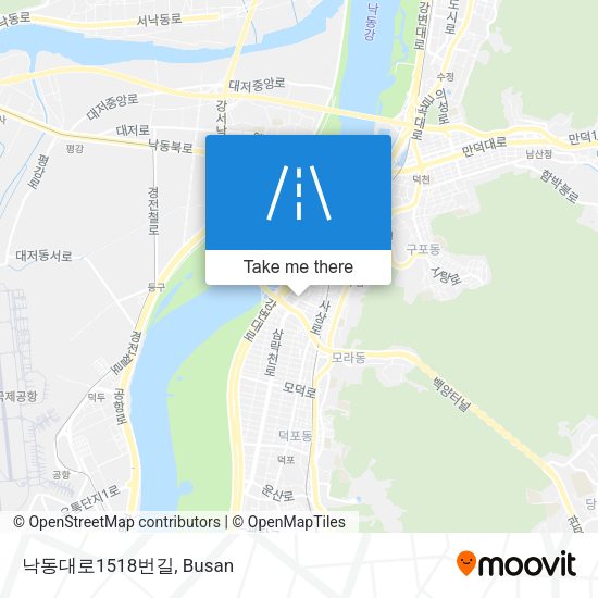 낙동대로1518번길 map