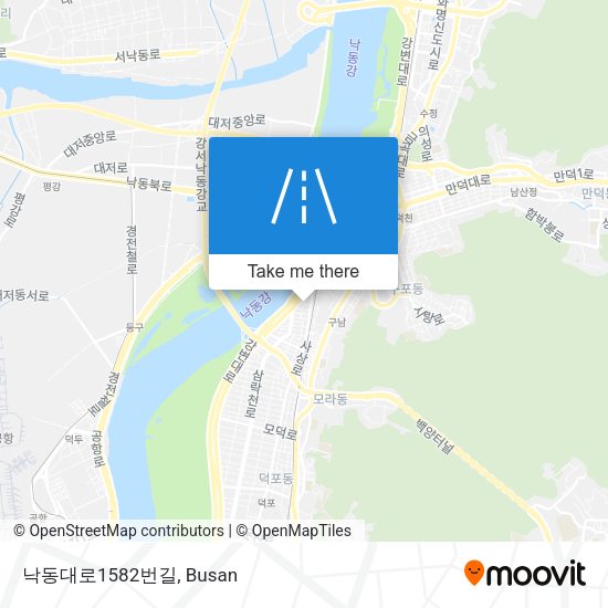 낙동대로1582번길 map