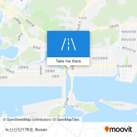 녹산산단178로 map