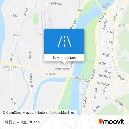유통단지2로 map