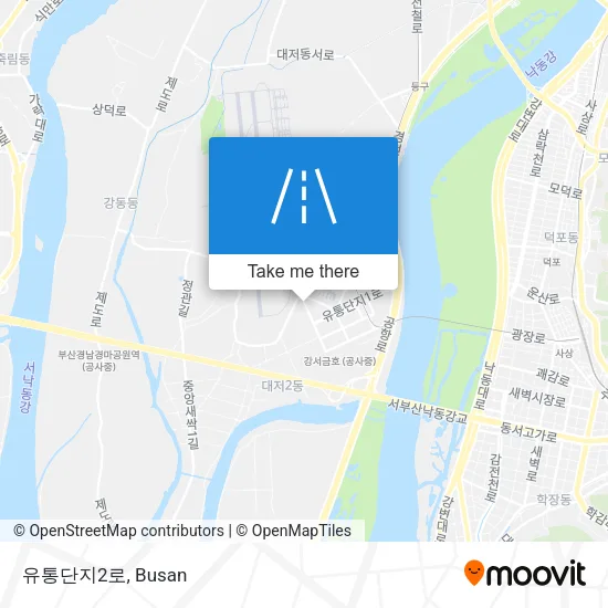 유통단지2로 map