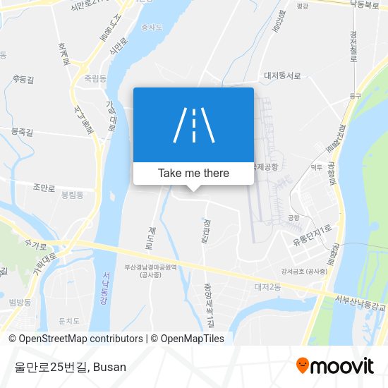 울만로25번길 map