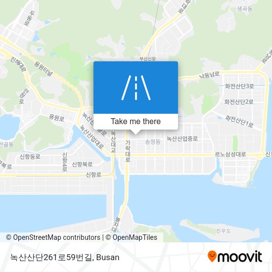 녹산산단261로59번길 map