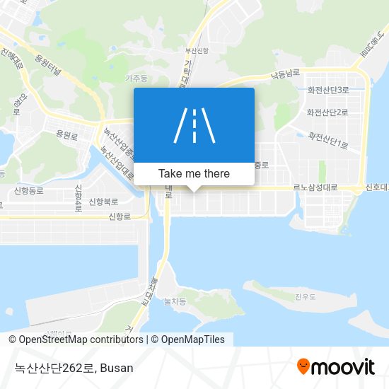 녹산산단262로 map
