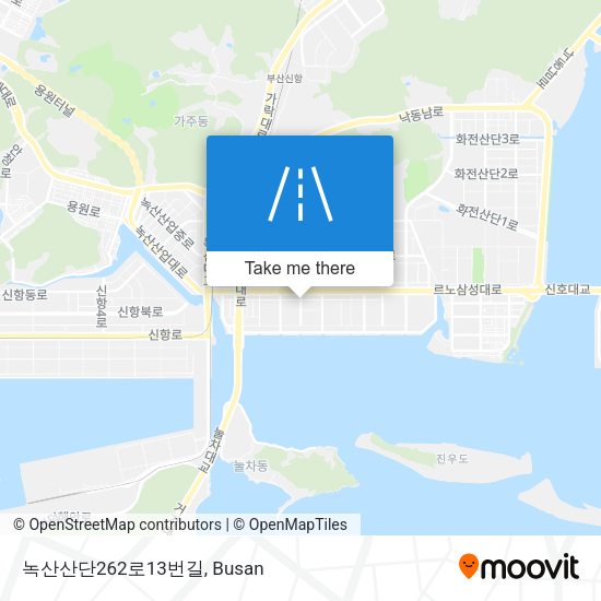 녹산산단262로13번길 map