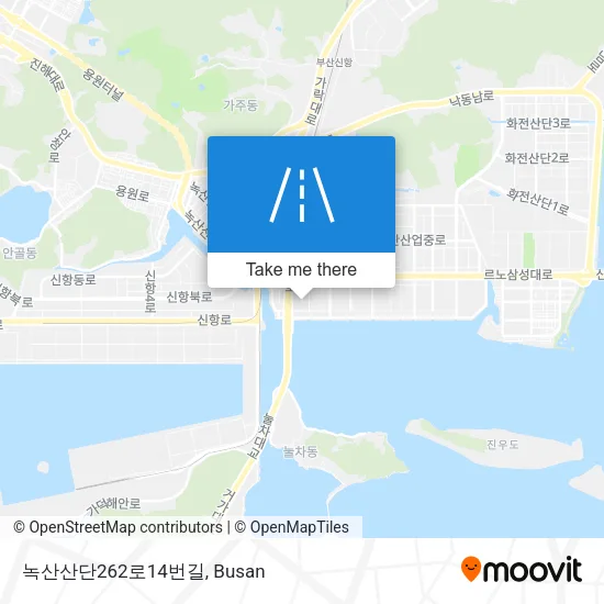 녹산산단262로14번길 map