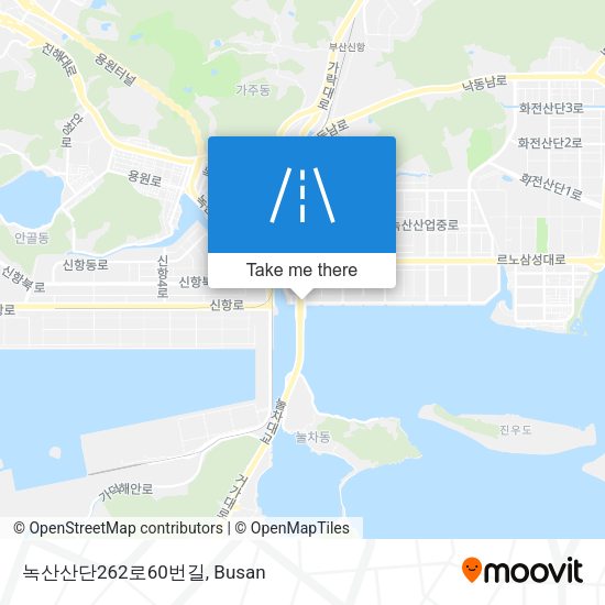 녹산산단262로60번길 map
