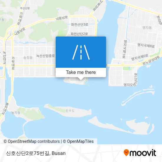 신호산단2로75번길 map