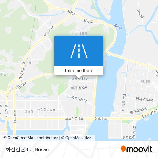 화전산단3로 map