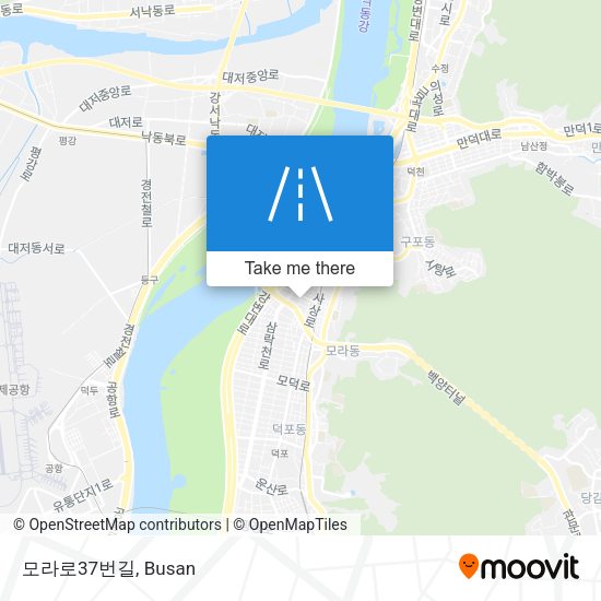 모라로37번길 map