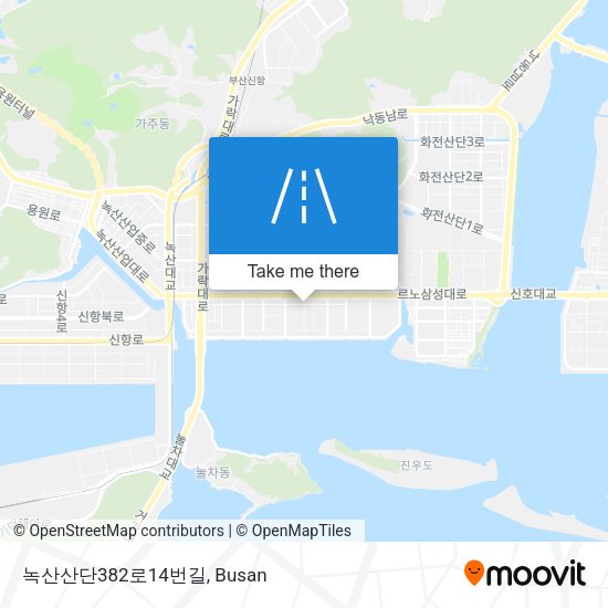 녹산산단382로14번길 map