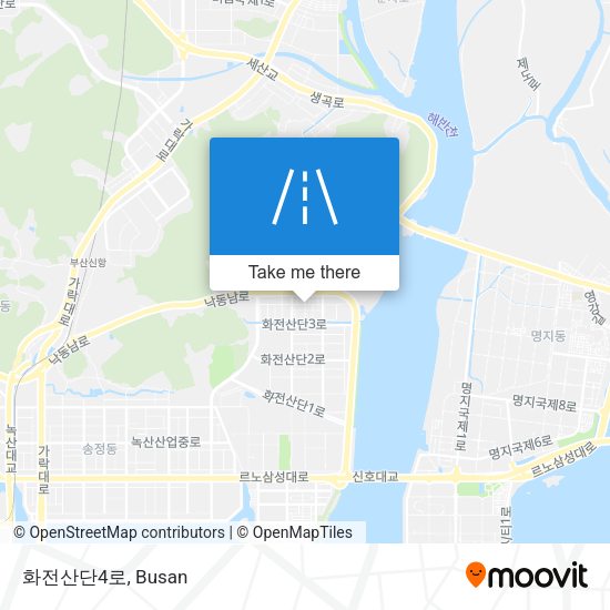 화전산단4로 map