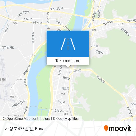 사상로478번길 map