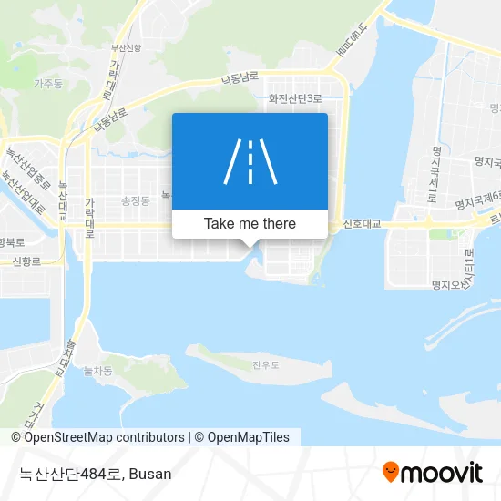 녹산산단484로 map