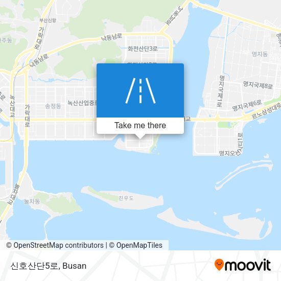 신호산단5로 map