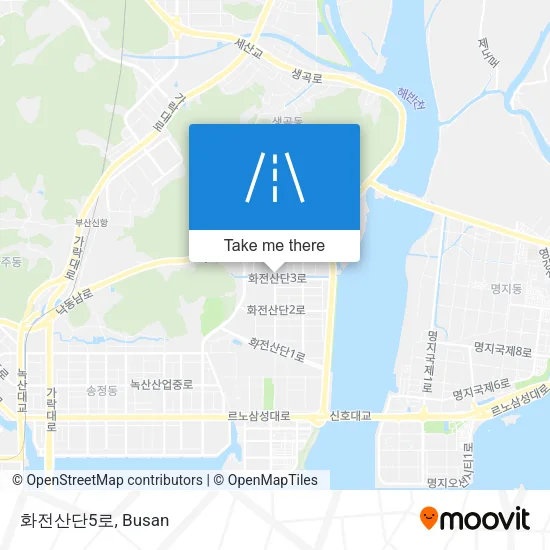 화전산단5로 map