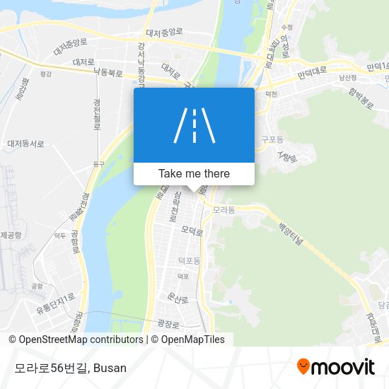 모라로56번길 map