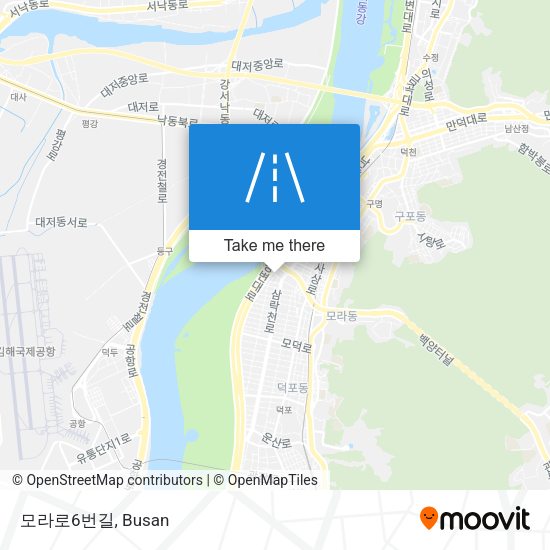 모라로6번길 map