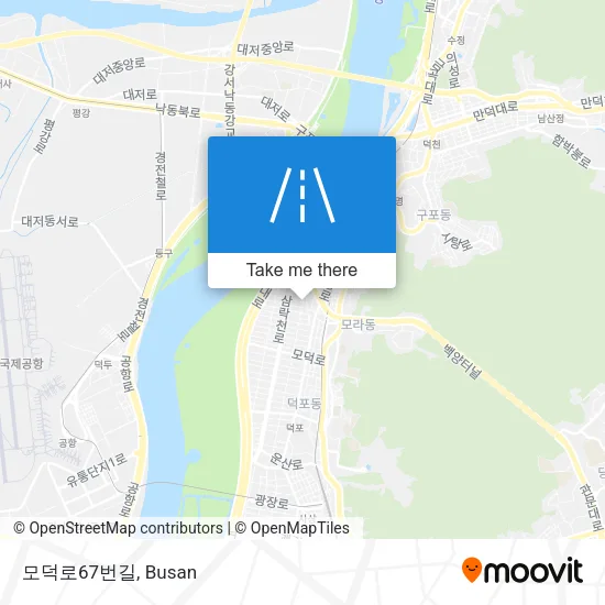 모덕로67번길 map