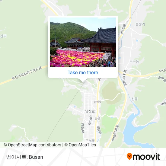 범어사로 map