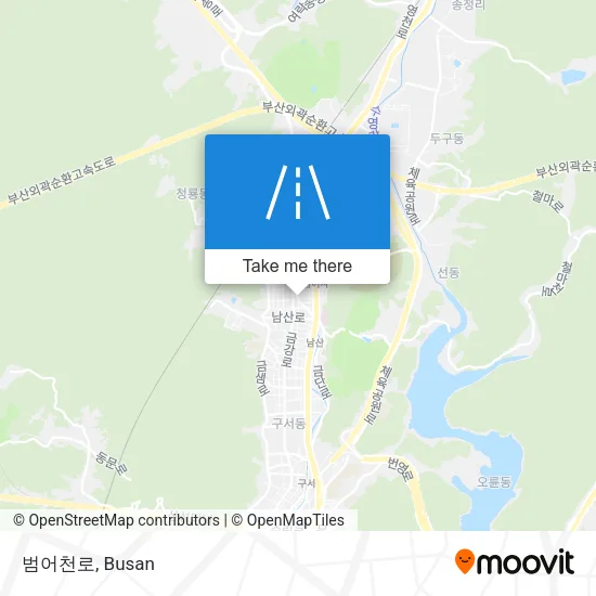 범어천로 map