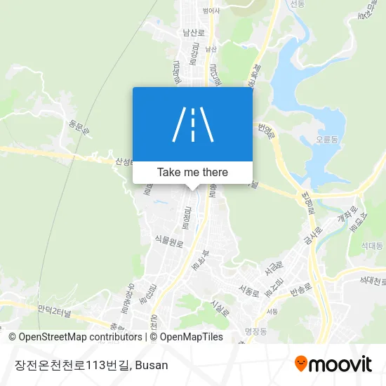 장전온천천로113번길 map