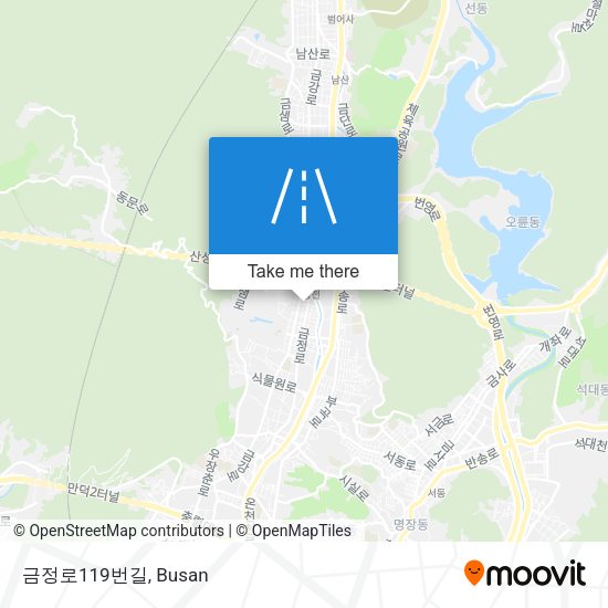 금정로119번길 map