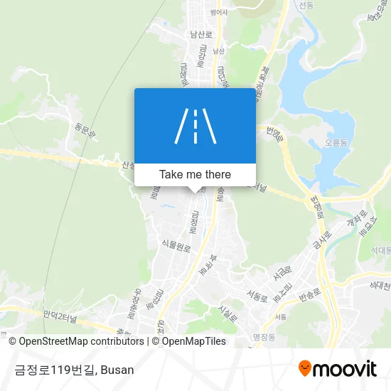 금정로119번길 map