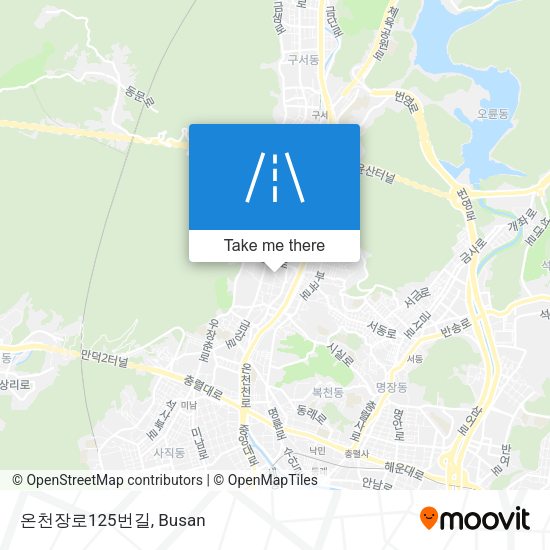온천장로125번길 map