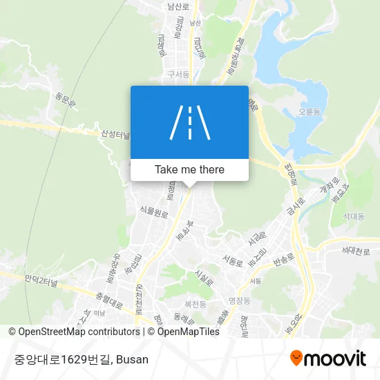 중앙대로1629번길 map