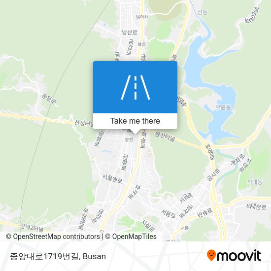 중앙대로1719번길 map