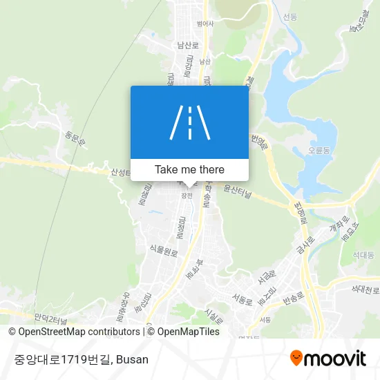 중앙대로1719번길 map