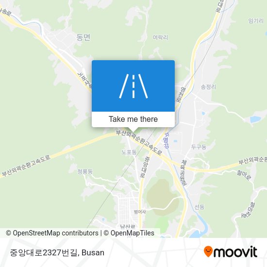 중앙대로2327번길 map