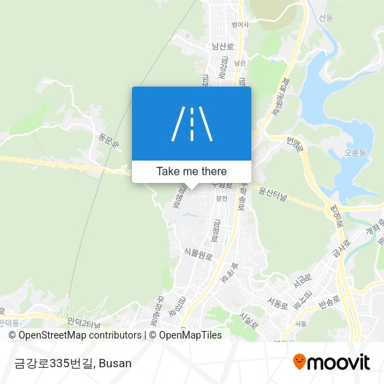 금강로335번길 map