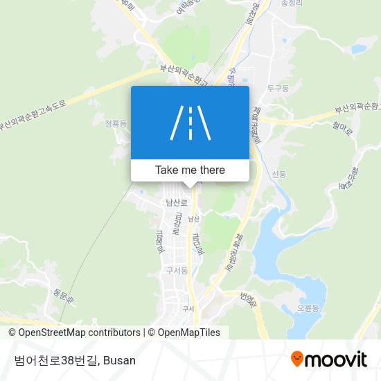 범어천로38번길 map