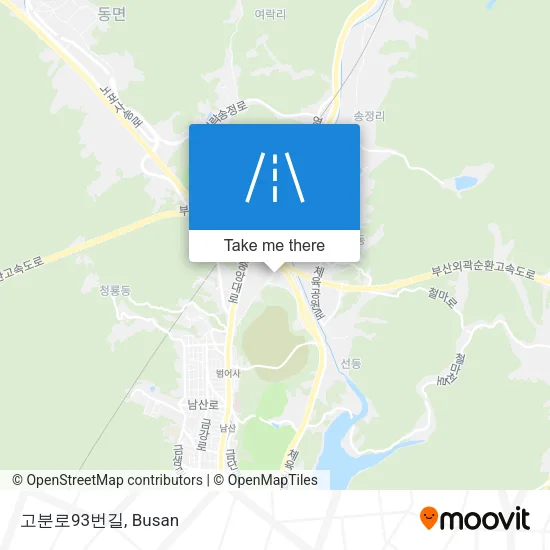 고분로93번길 map