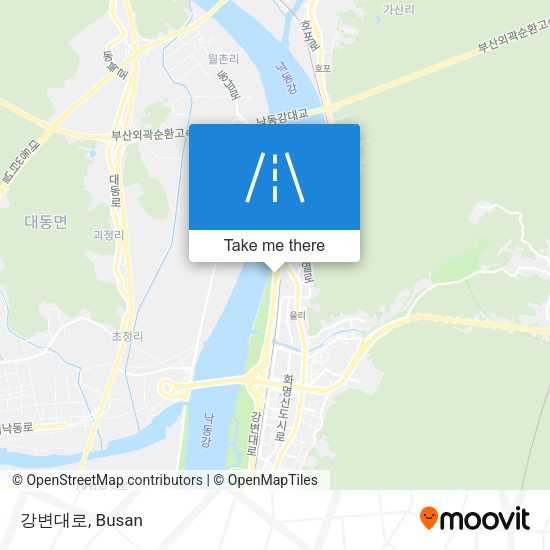 강변대로 map