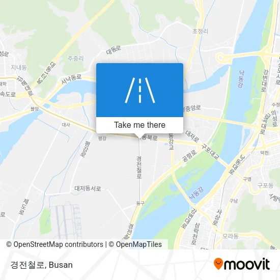 경전철로 map