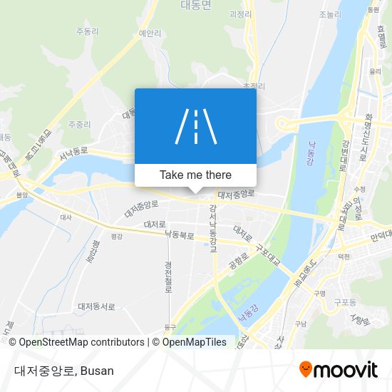 대저중앙로 map
