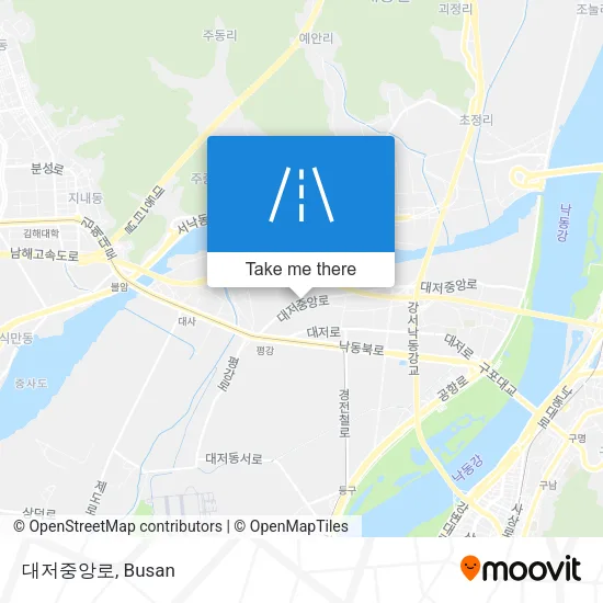 대저중앙로 map