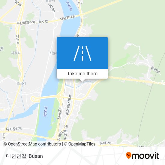 대천천길 map