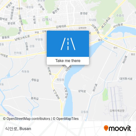 식만로 map