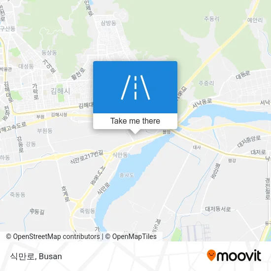 식만로 map
