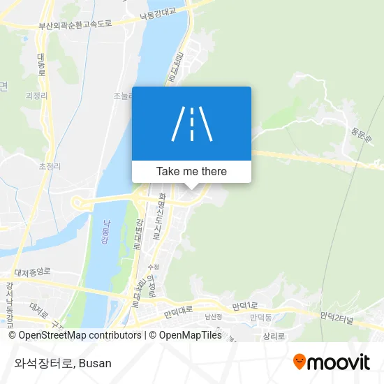 와석장터로 map