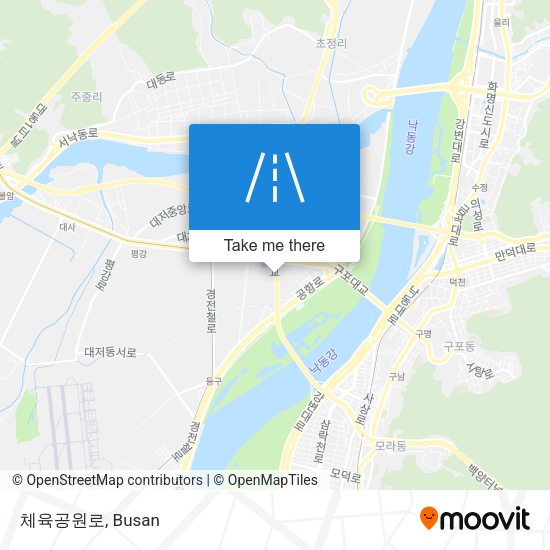 체육공원로 map